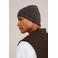 WE Fashion muts met wol - donkerbruin