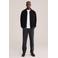 WE Fashion regular fit overshirt - zwart
