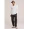 WE Fashion regular fit geruit overhemd - ecru