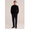 WE Fashion katoenen regular fit gebreide trui - zwart