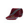 WE Fashion gestreepte stropdas donkerrood