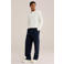 WE Fashion straight leg chino - donkerblauw