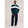 WE Fashion oversized gestreepte sweater - kaki