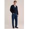 WE Fashion katoenen gebreid vest - heavy blue