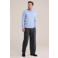 WE Fashion loose fit pantalon met plooien, wol en kasjmier - antraciet