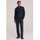 WE Fashion regular fit overhemd - donkerblauw