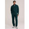 WE Fashion loose fit joggingbroek - donkergroen