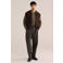 WE Fashion loose fit chino met plooien - bruin