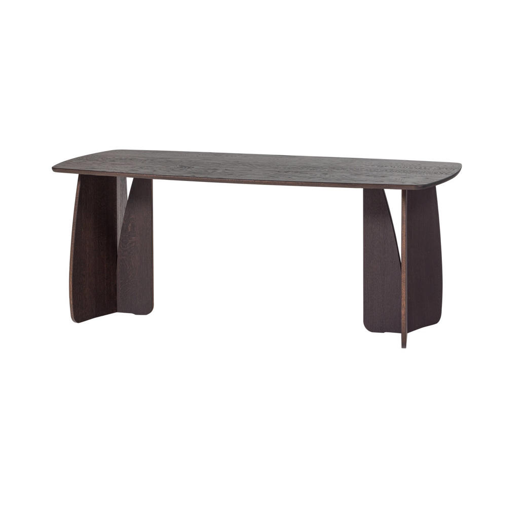 WOOOD eetkamertafel Veere (100x180 cm) mystic brown