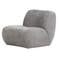 WOOOD WOOOD Nomu Fauteuil Craquelé - Velvet - Lichtroze - 74x76x92