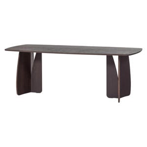 eetkamertafel Veere (100x220 cm) mystic brown