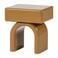 WOOOD WOOOD Zorel Nachtkastje - Hout - Hoogglans Zachtgroen - 40x57x50