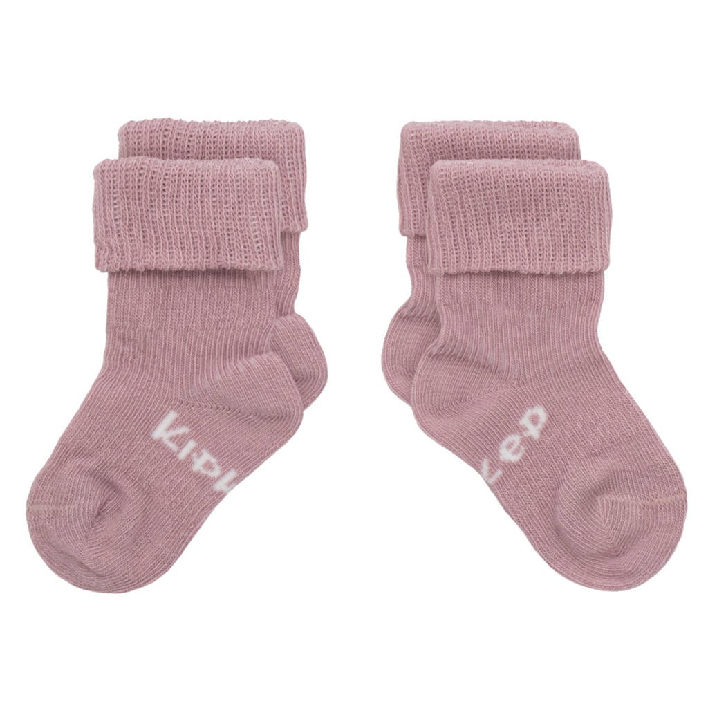 KipKep Blijf-Sokjes mauve (set van 2)