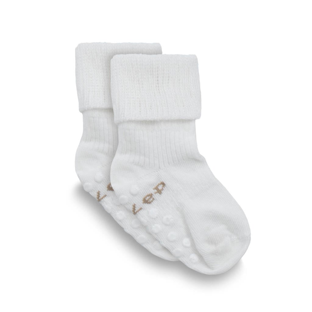 KipKep anti-slip Blijf-Sokjes wit