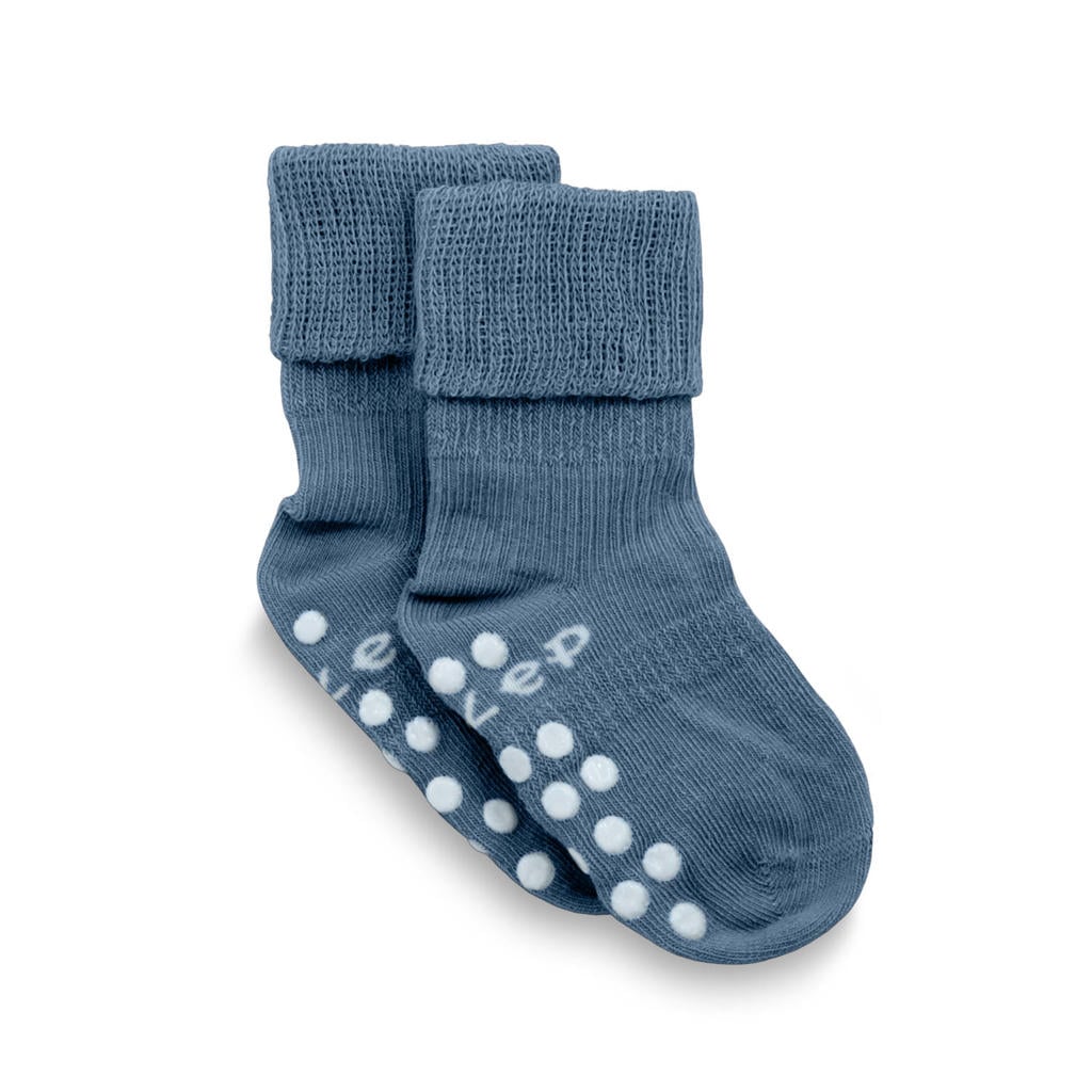 KipKep anti-slip Blijf-Sokjes blauw