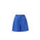 FRNCH ramie loose fit bermuda short - blauw