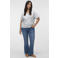 VERO MODA CURVE sweater Plus Size - lichtgrijs