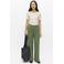 OBJECT wide leg pantalon - groen
