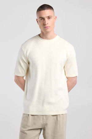 regular fit T-shirt - ecru