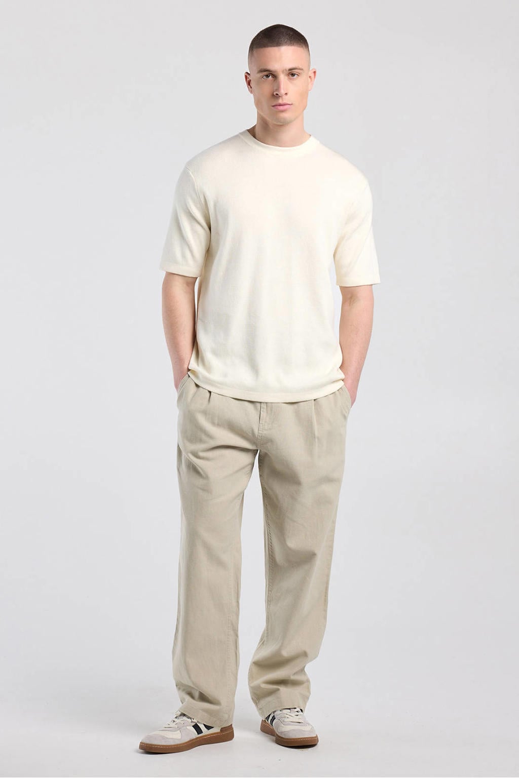 America Today regular fit T-shirt - ecru