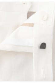 thumbnail: Mango Man slim fit pantalon met linnen - wit