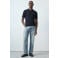 Mango Man regular fit polo - marine