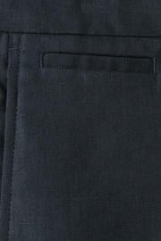 thumbnail: Mango Man slim fit chino short met linnen - marine