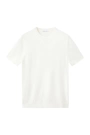 thumbnail: Mango Man regular fit T-shirt - naturel wit