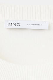 thumbnail: Mango Man regular fit T-shirt - naturel wit