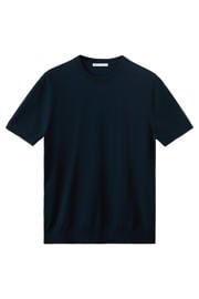 thumbnail: Mango Man regular fit T-shirt - donkerblauw