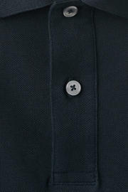 thumbnail: Mango Man regular fit gebreide polo - donkerblauw