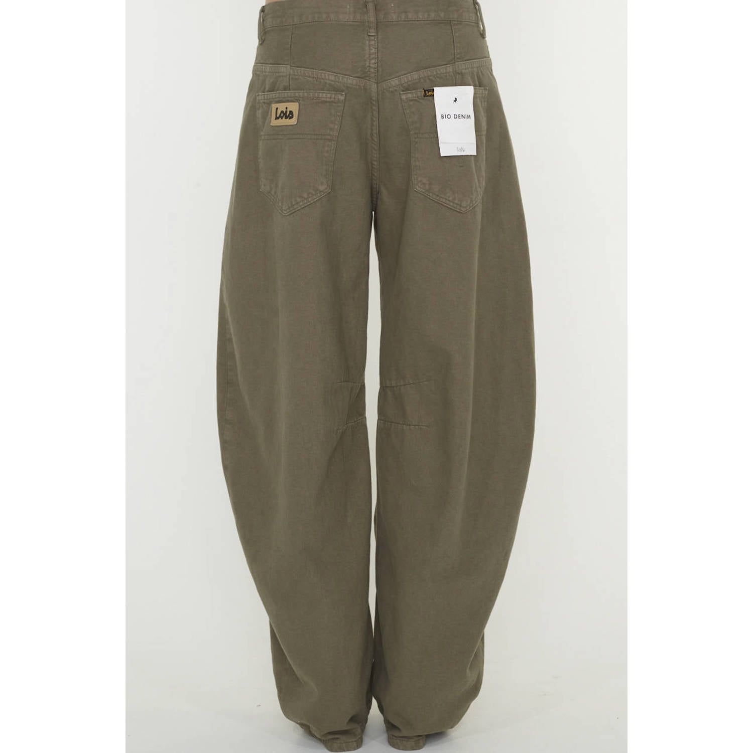 Lois Aliana regular waist barrel jeans groen