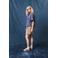 FRNCH geruite blouse - blauw