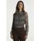Aaiko top met dierenprint - bruin