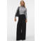 VERO MODA x Wehkamp wide leg casual broek - zwart