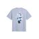 Aeden relaxed fit T-shirt met backprint - blauw