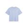 Aeden relaxed fit T-shirt met backprint - korenblauw