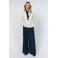 Lollys Laundry gebloemde blouse met ruches - ecru