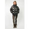 Lollys Laundry imitatieleren jas - donkerbruin