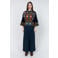 Lollys Laundry katoenen jas met print - donkerblauw