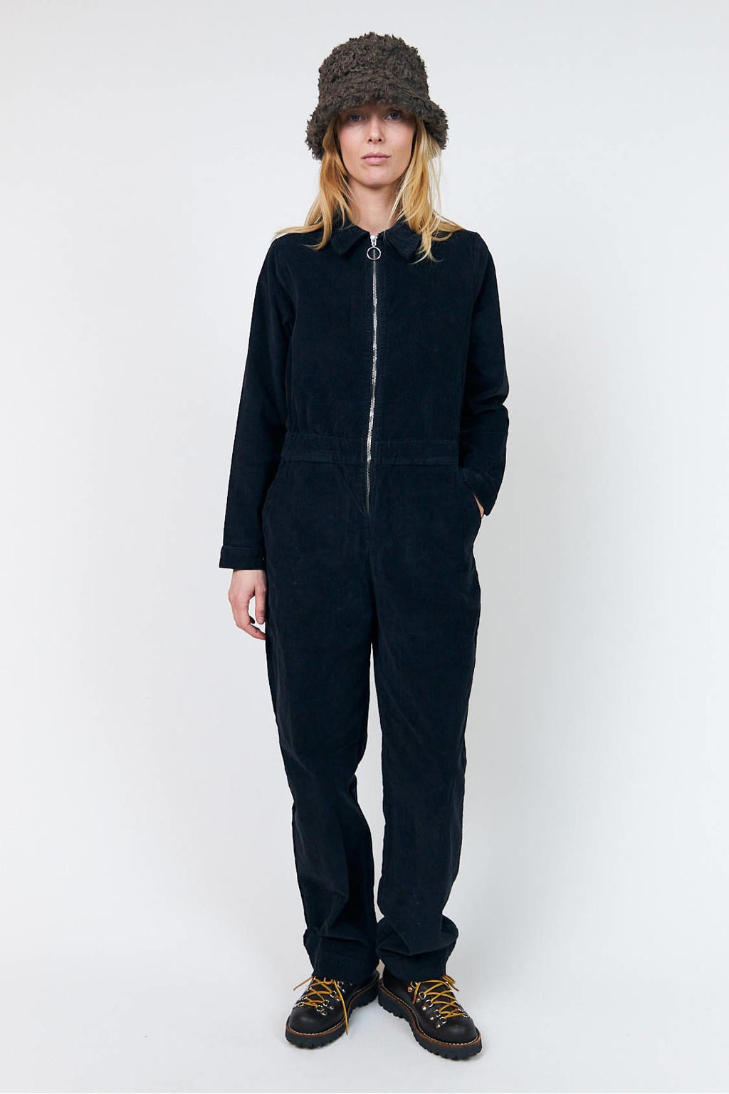 Lollys Laundry jumpsuit - donkerblauw