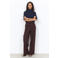 Soyaconcept wide leg pantalon - donkerpaars