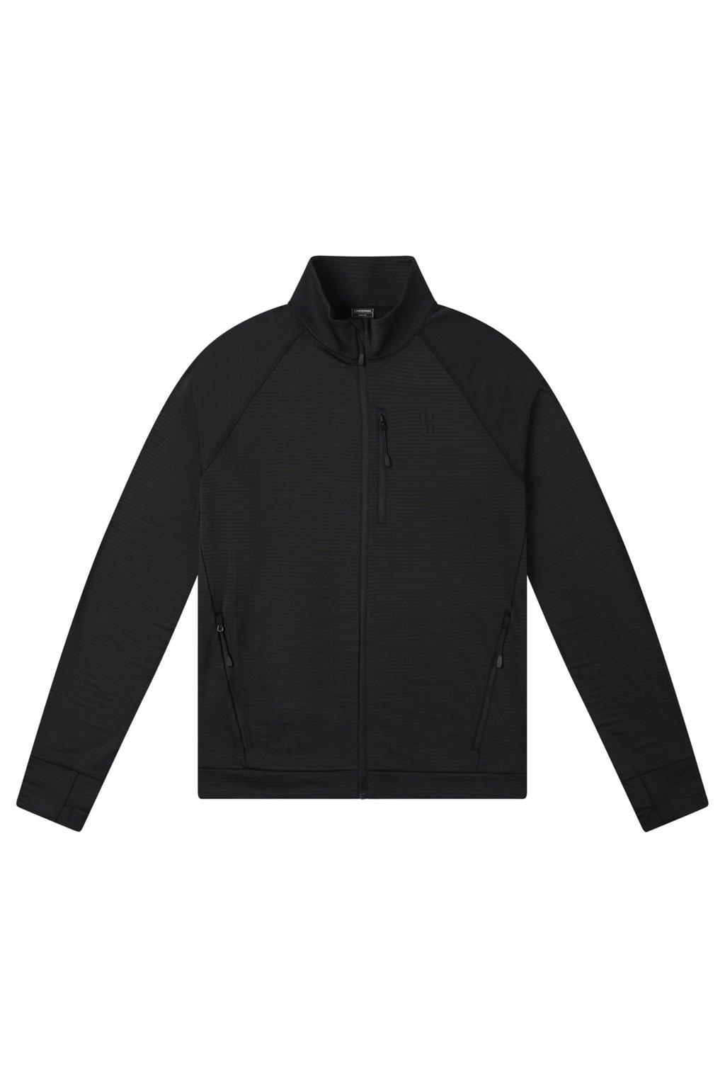 Poederbaas outdoor jas - zwart