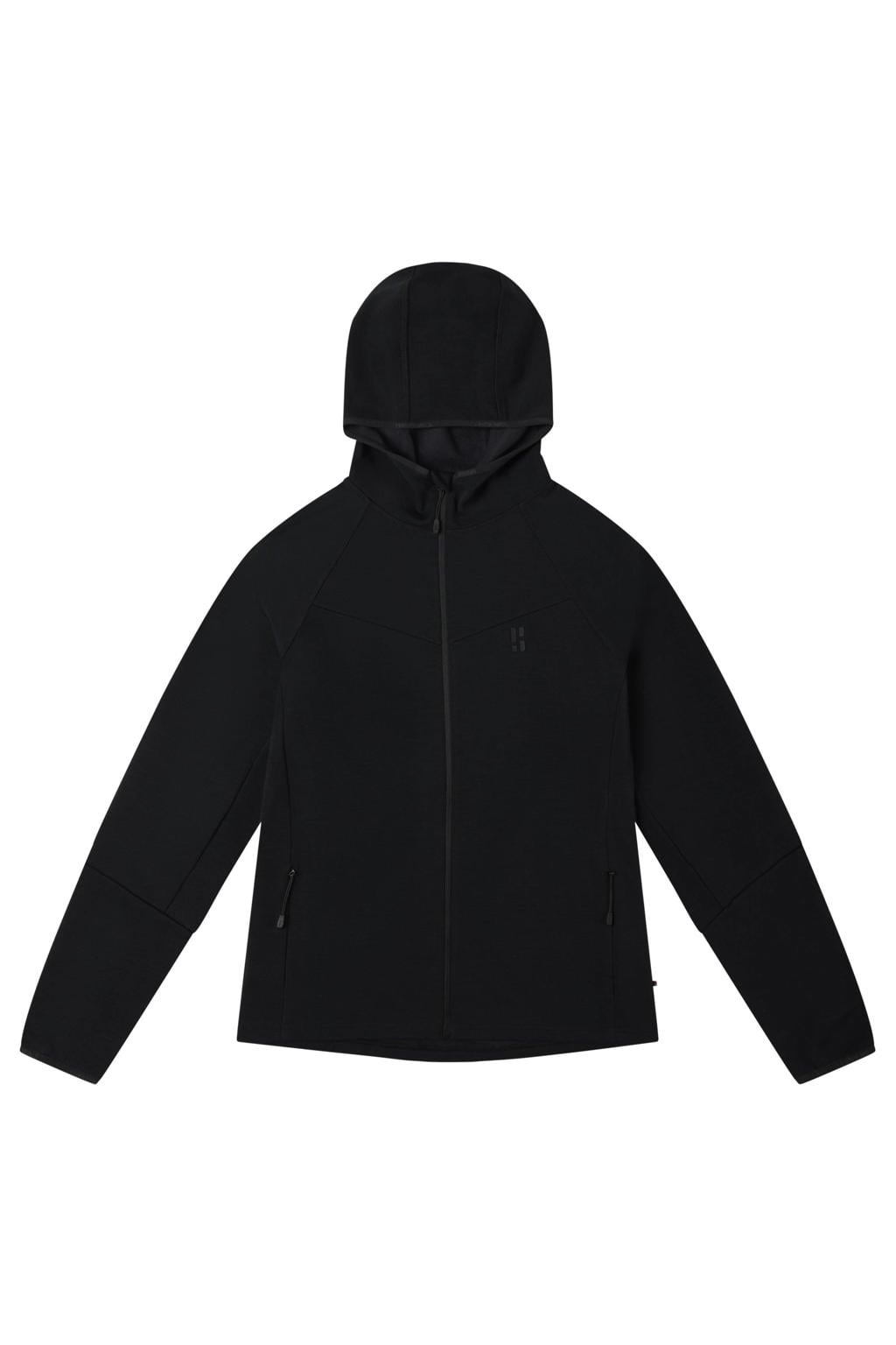 Poederbaas outdoor jas - zwart