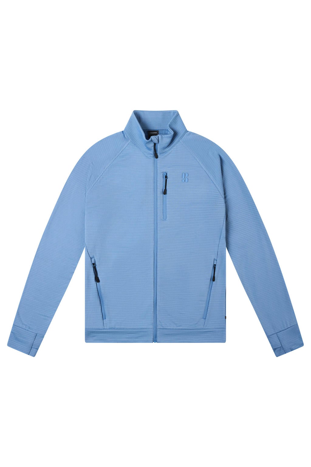 Poederbaas outdoor jas - blauw