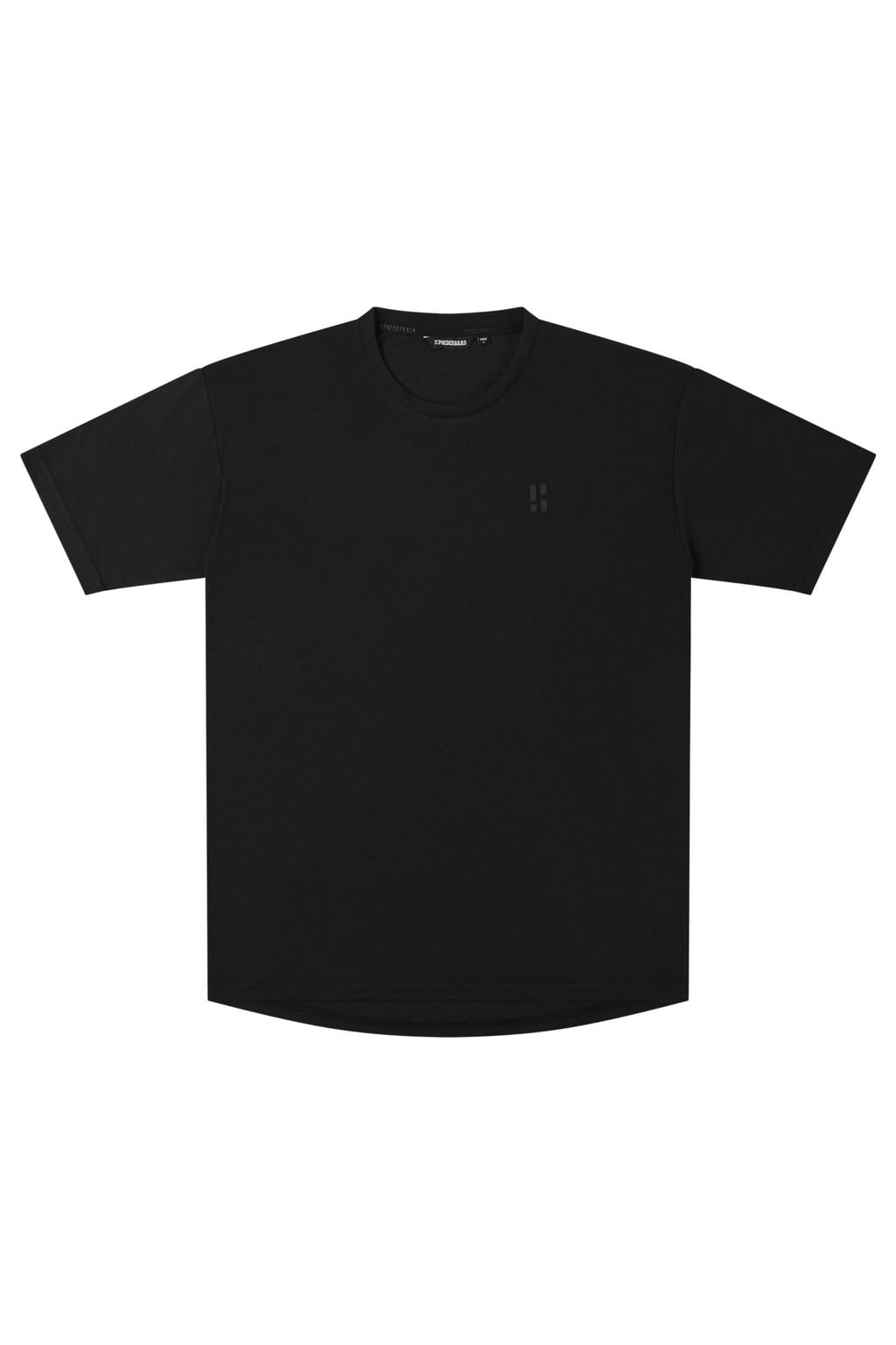 Poederbaas outdoor T-shirt - zwart