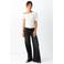 MANGO TEEN wide leg jeans met studs - zwart