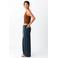 MANGO TEEN low waist wide leg jeans - donkerblauw
