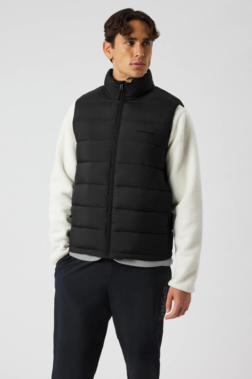 Björn Borg bodywarmer - zwart