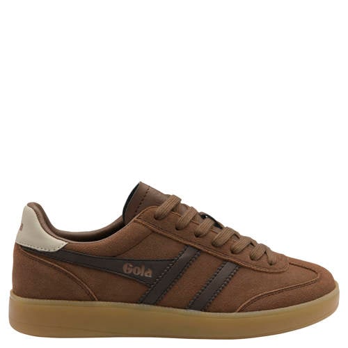 Gola Viper suède sneakers donkerbruin